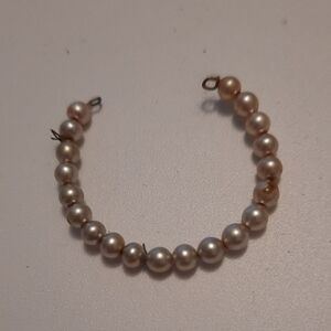 Vintage 1950's Elegant Pearl like Necklace For Bride Doll